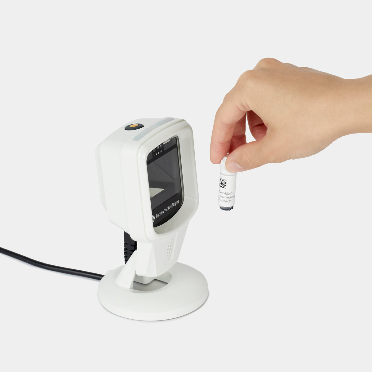 ES680 一次元・二次元バーコードリーダー(自立式)アンカーウェイト付