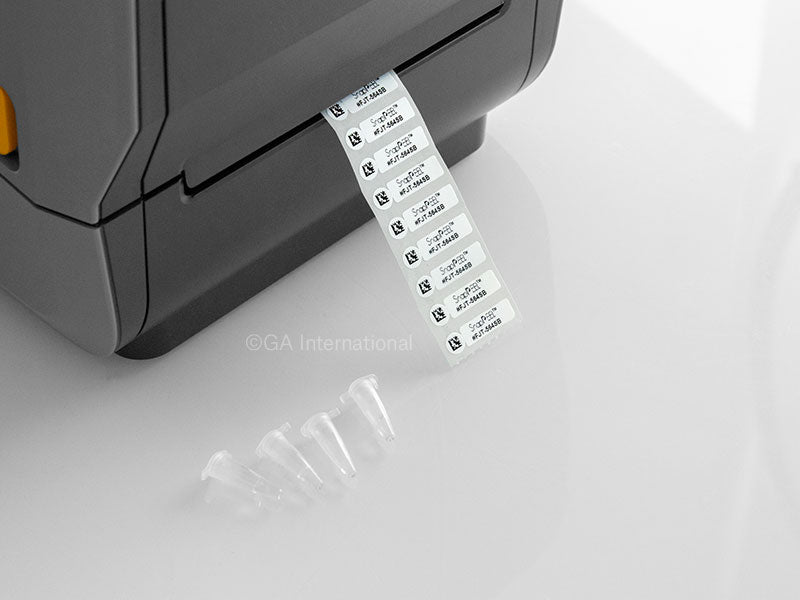 FreezerTAG™ SnapPEEL 超低温対応ラベル 19.1×6.4mm+6.4mm(円形) #FJT-564SB