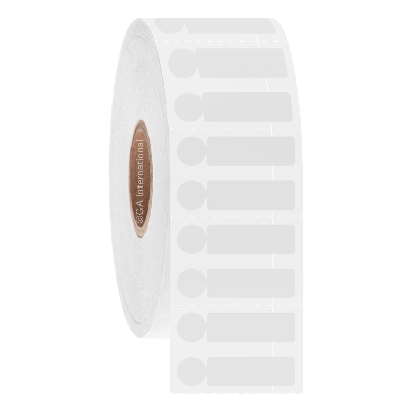 FreezerTAG™ SnapPEEL 超低温対応ラベル 19.1×6.4mm+6.4mm(円形) #FJT-564SB