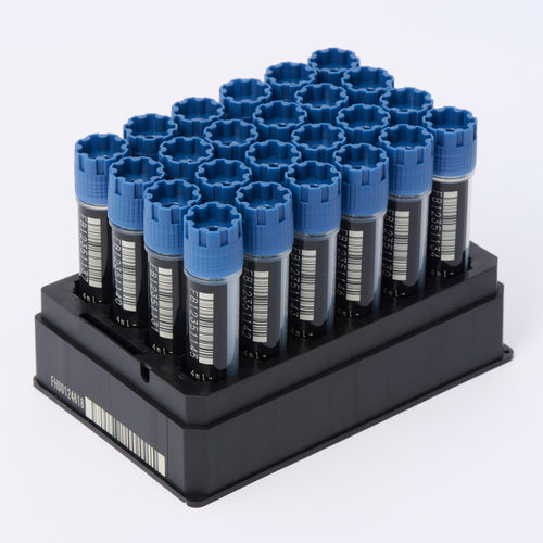 10.0mL 二次元バーコード付サンプルチューブ (24本SBSラック対応)
