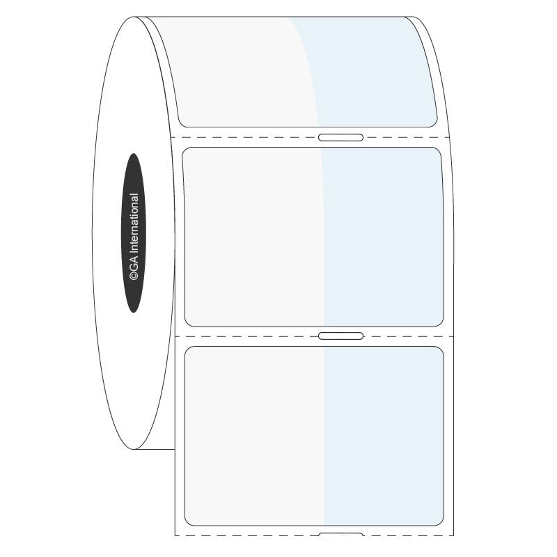 Blackout CryoSTUCK® 超低温対応 凍結表面対応ラベル (情報秘匿) 22.2×28.6mm+19.1mm 巻付け #AEA-5NOT