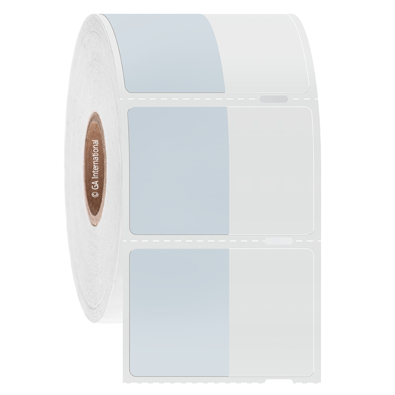 Blackout CryoSTUCK® 超低温対応 凍結表面対応ラベル (情報秘匿) 22.2×28.6mm+19.1mm 巻付け #AEA-5NOT