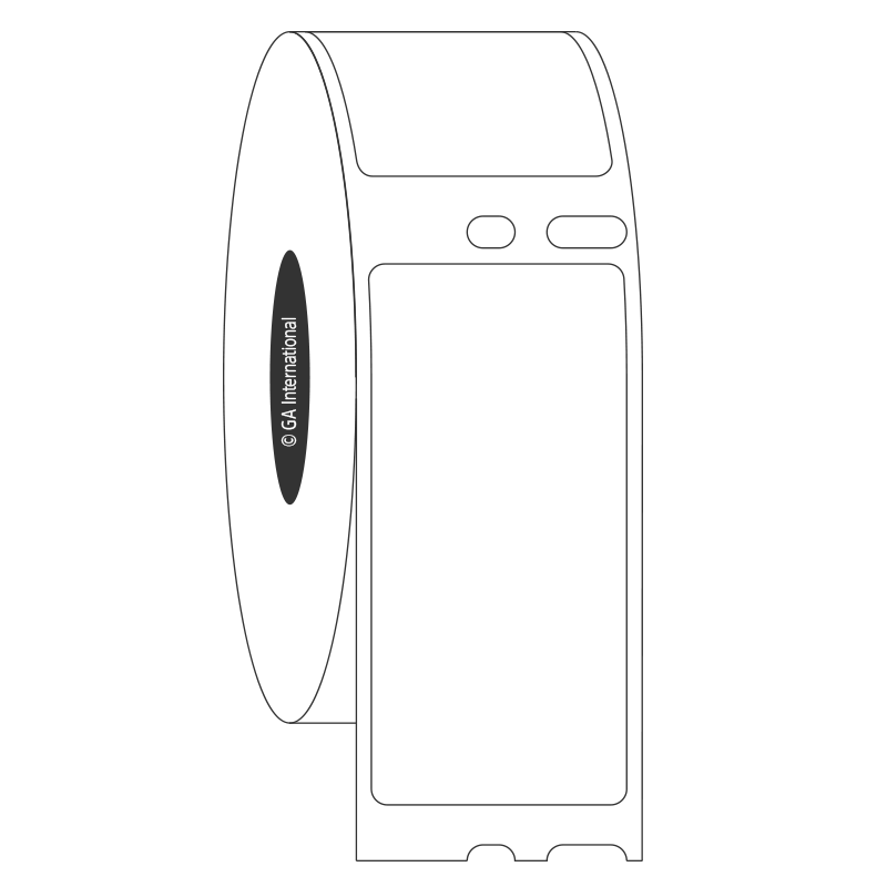 Cryo DTermo™ DYMO互換 超低温対応ラベル 25.4×54mm #ED1F/EF1F-010