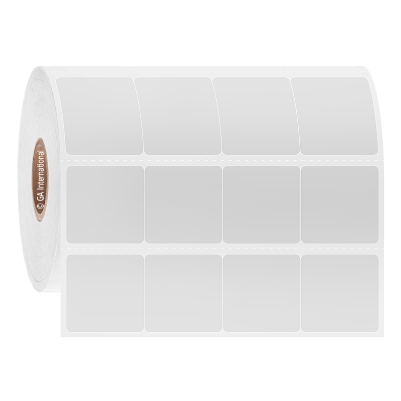 XyliTUFF™ キシレン&溶媒耐性ラベル (長時間暴露対応) 23.8×23.8mm [4