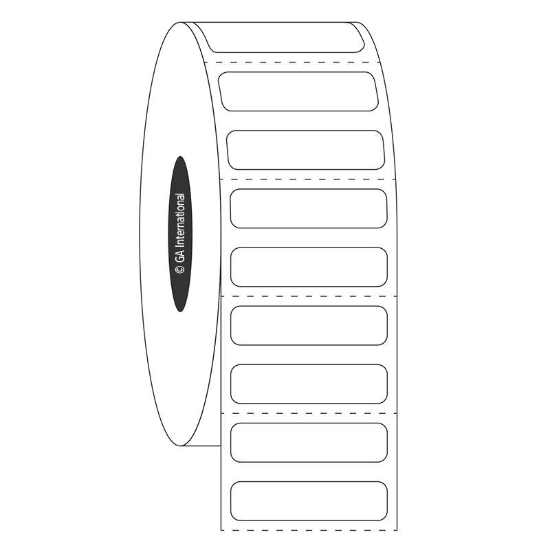 NitroTAG® 超低温対応ラベル (液体窒素容器用) 25.4×6.4mm #JTTA-209