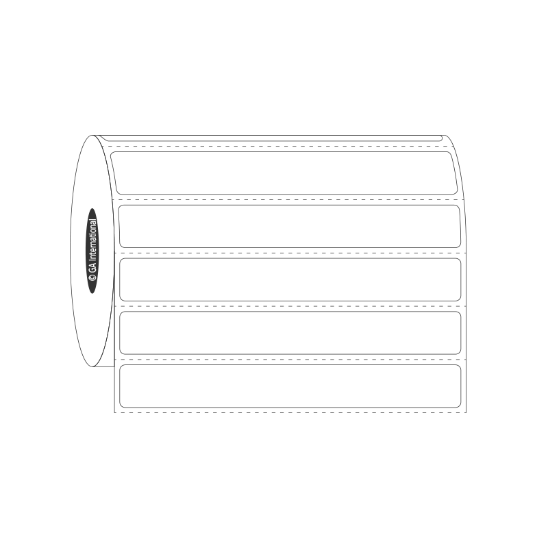 NitroTAG® 超低温対応ラベル (液体窒素容器用) 101.6×12.7mm #JTTA-42