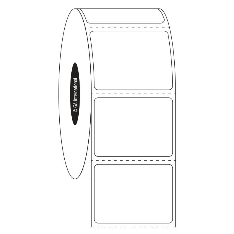 NitroTAG® 超低温対応ラベル (液体窒素容器用) 31.8×23.8mm #JTTA-512