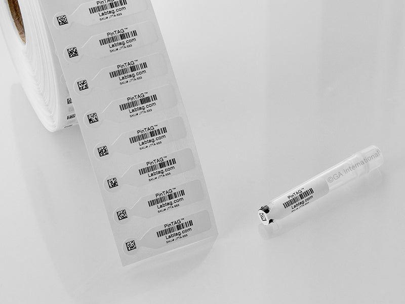 PinTAG™ 超低温対応ラベル (ストレージチューブ用) 32×7.6mm #JTTA-553NPSB