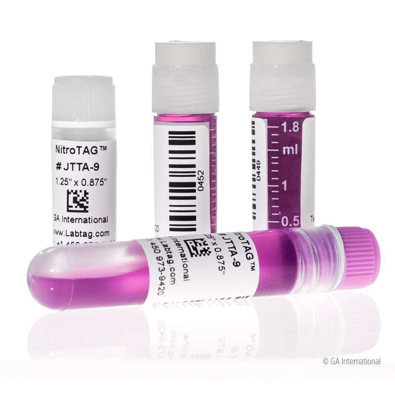 NitroTAG® 超低温対応ラベル (液体窒素容器用) 31.8×22.2mm #JTTA-9