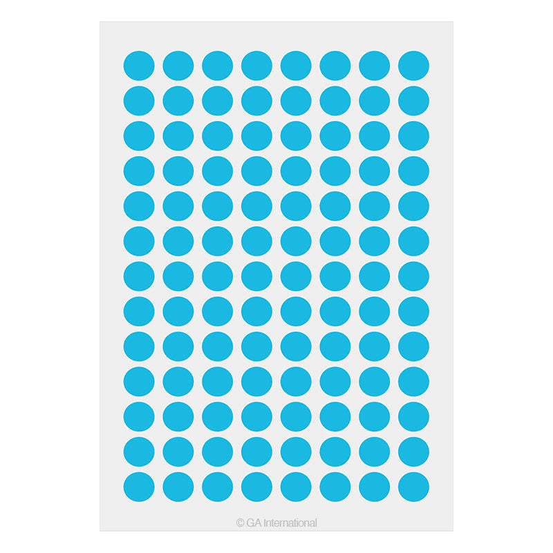 Lab-TAG™ 超低温対応 カラー丸ラベル (1.5mlマイクロチューブトップ用) 9mm (円形) #LT-9