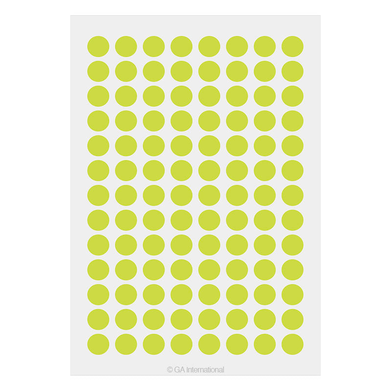 Lab-TAG™ 超低温対応 カラー丸ラベル (1.5mlマイクロチューブトップ用) 9mm (円形) #LT-9