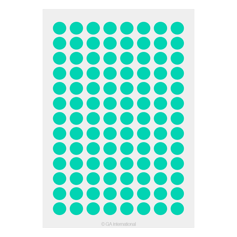 Lab-TAG™ 超低温対応 カラー丸ラベル (1.5mlマイクロチューブトップ用) 9mm (円形) #LT-9