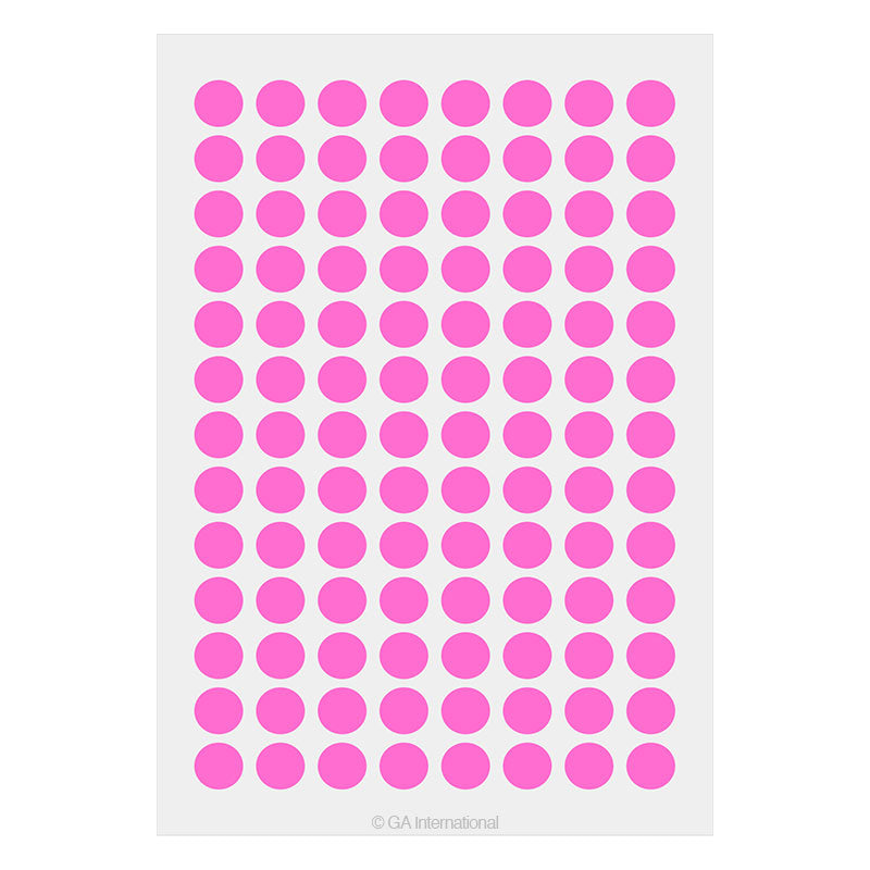 Lab-TAG™ 超低温対応 カラー丸ラベル (1.5mlマイクロチューブトップ用) 9mm (円形) #LT-9