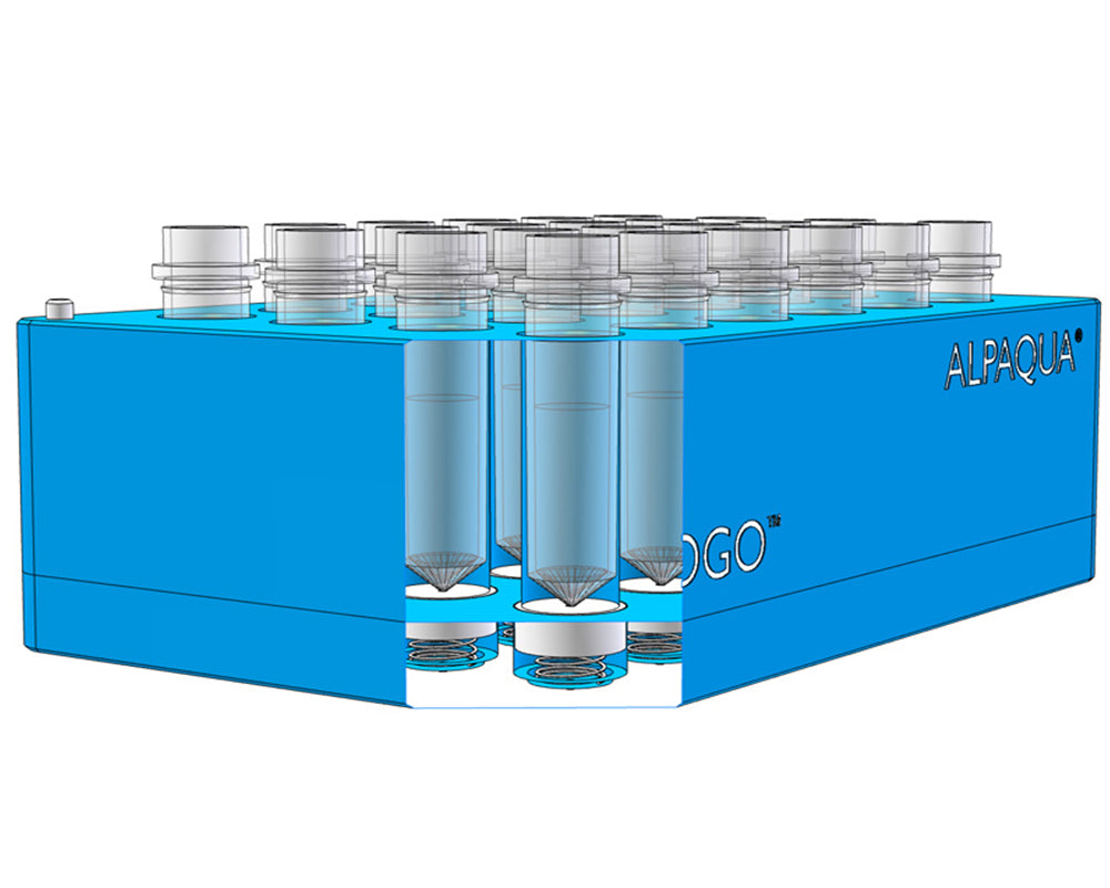 POGO® 自動化対応チューブラック(24本・冷却対応)