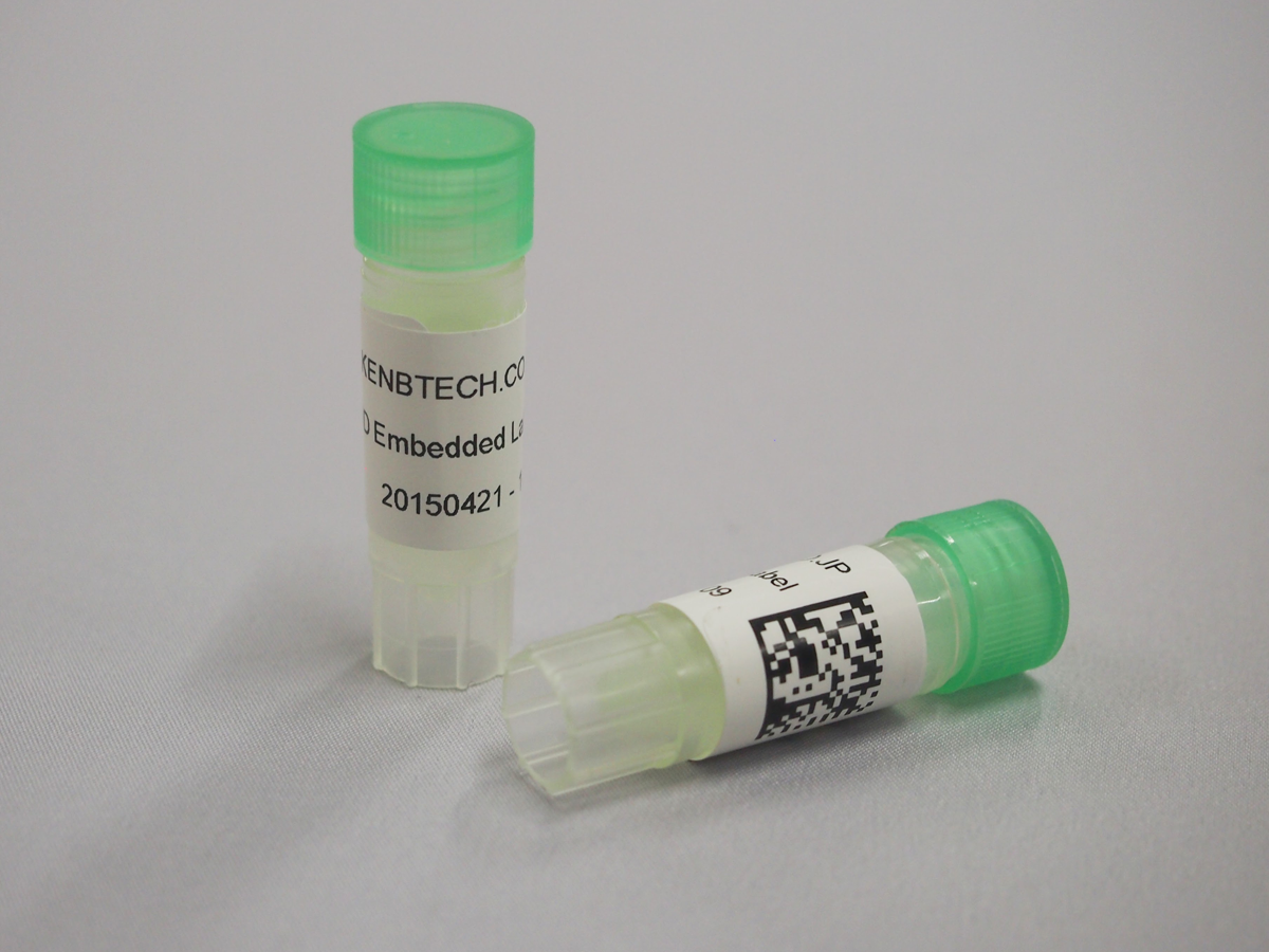 CryoTrack 超低温対応RFID包埋ラベル 18×60mm