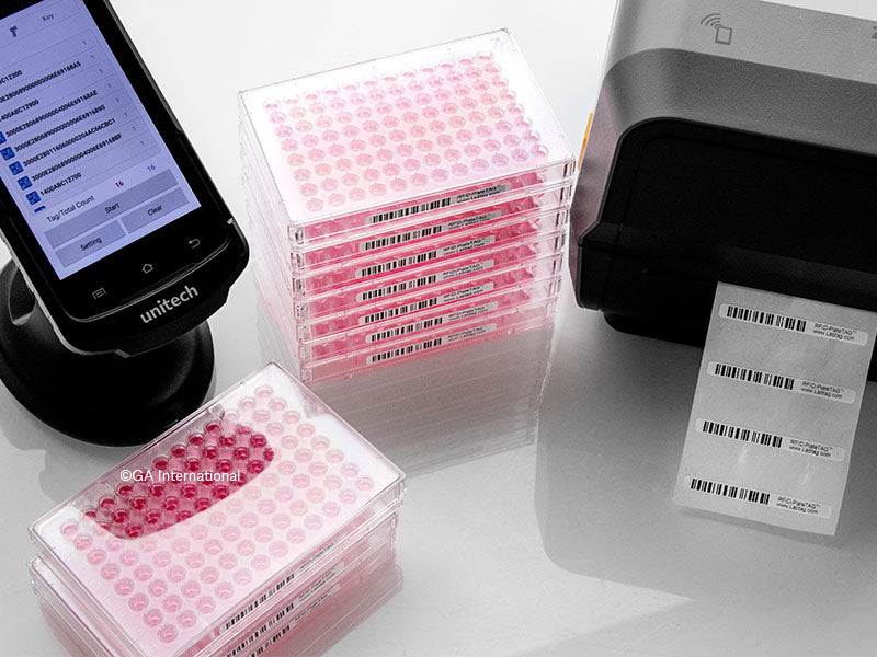 RFID-PlateTAG™ 超低温対応 RFID包埋ラベル 64×6mm #RFP-550NP-1