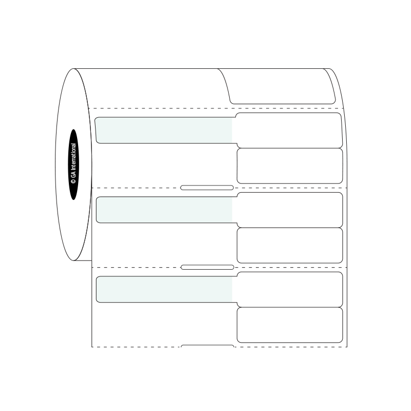 SyringeTAG™ – シリンジ識別用ラベル 38.1×25.4mm+50.8mm #SYRB-2NOT