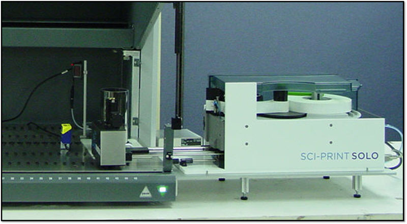 Sci-Print SOLO 自動チューブラベリングシステム