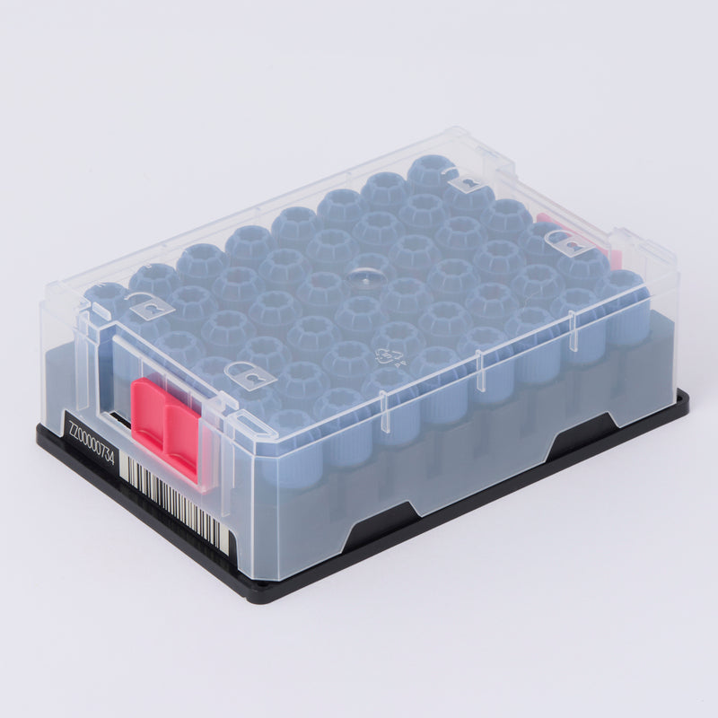 1.5mL 二次元バーコード付サンプルチューブ (48本SBSラック対応)