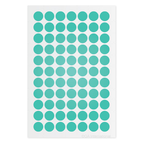 Lab-TAG™ 超低温対応 カラー丸ラベル (1.5mlマイクロチューブトップ用) 11mm (円形) #LT-11