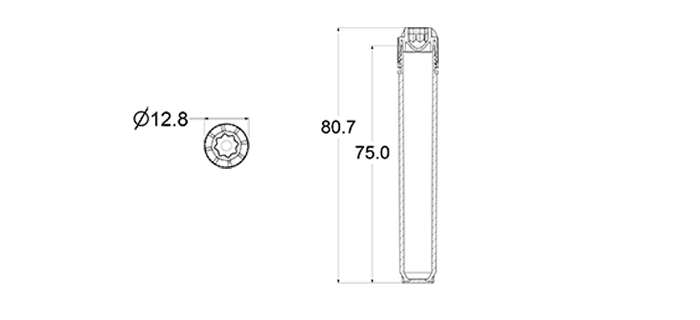 4.0mL 二次元バーコード付サンプルチューブ (48本SBSラック対応)