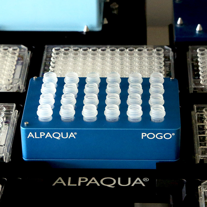 POGO® 自動化対応チューブラック(24本・冷却対応)