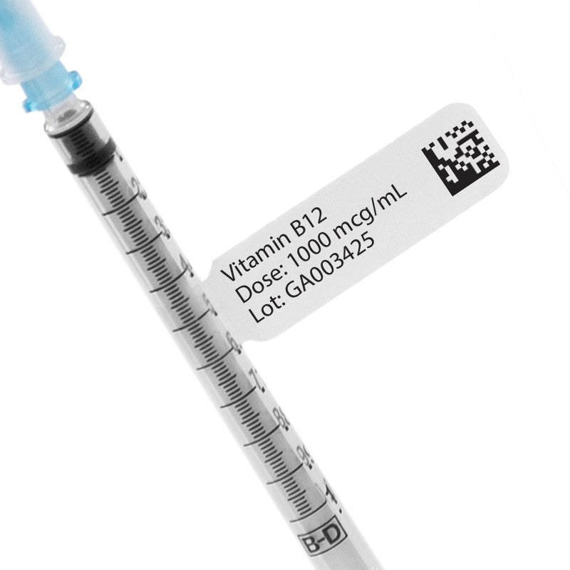 SyringeTAG™ – シリンジ識別用ラベル 38.1×25.4mm+50.8mm #SYRB-2NOT