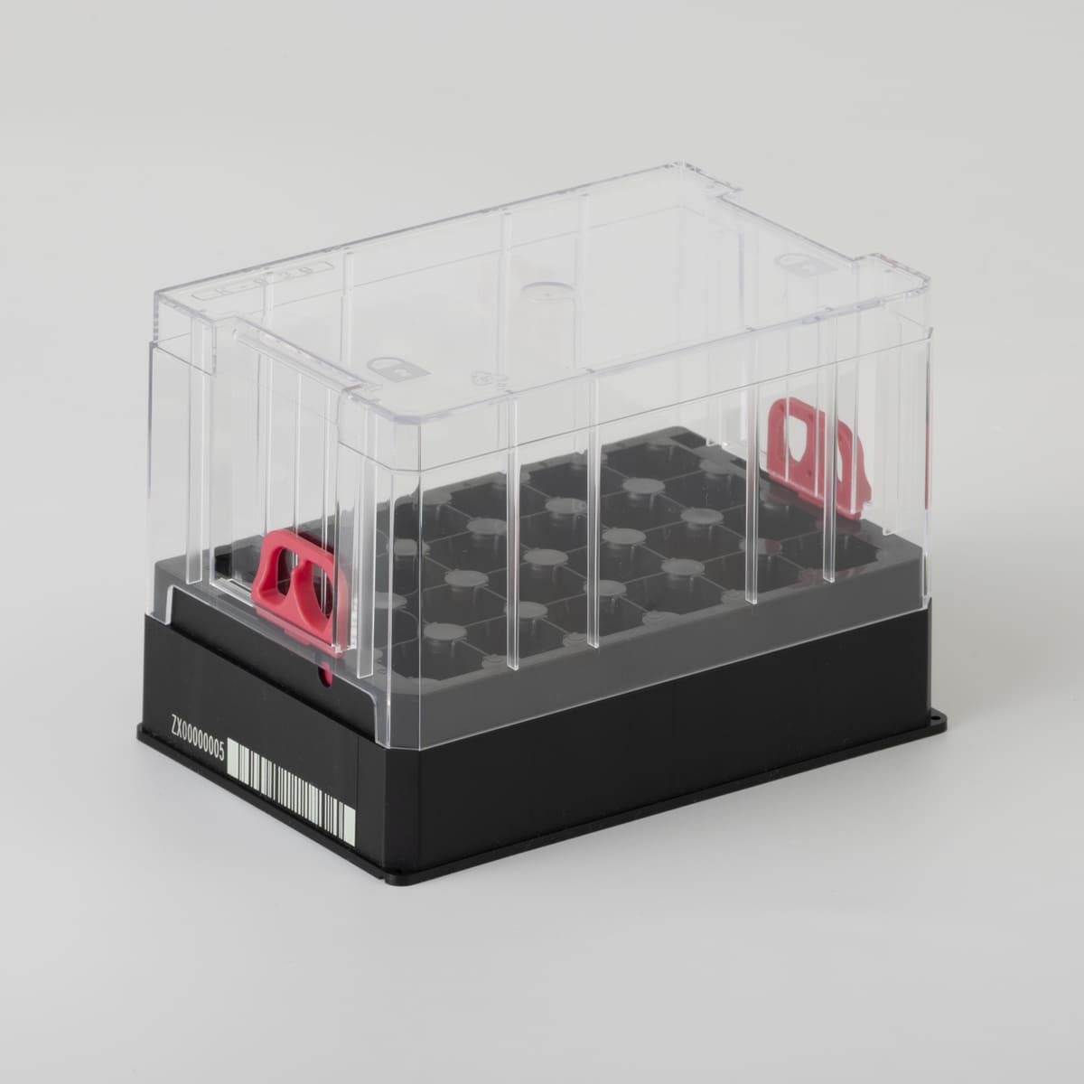 チューブ用ラック 0.3ml～10ml用(96本収納・SBS規格)