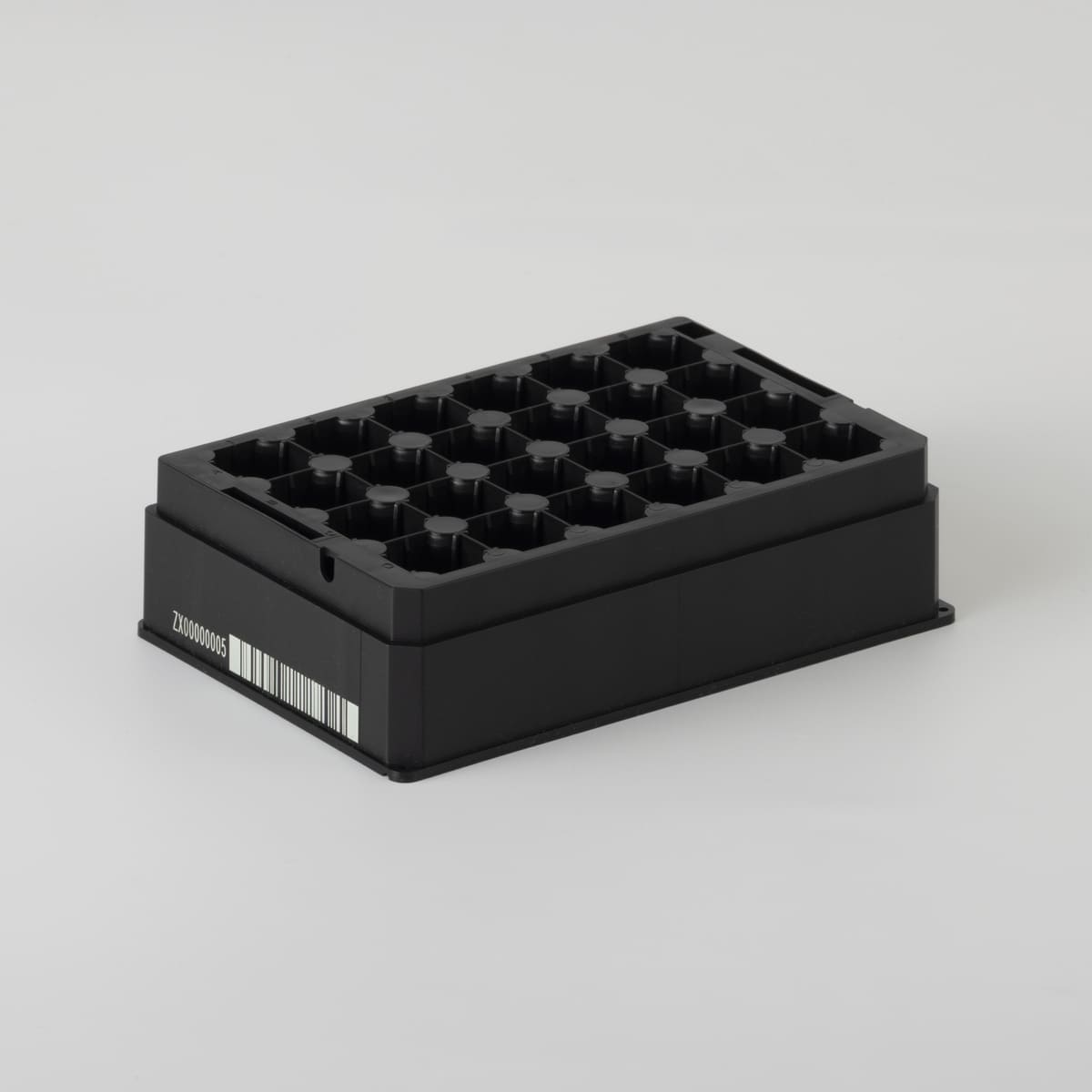チューブ用ラック 0.3ml～10ml用(96本収納・SBS規格)