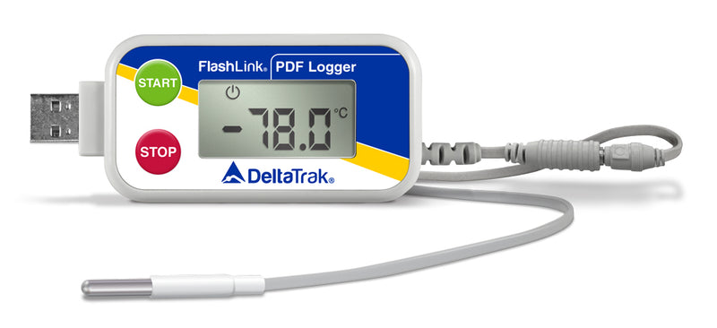FlashLink® USBデータロガー(ドライアイス温度対応)