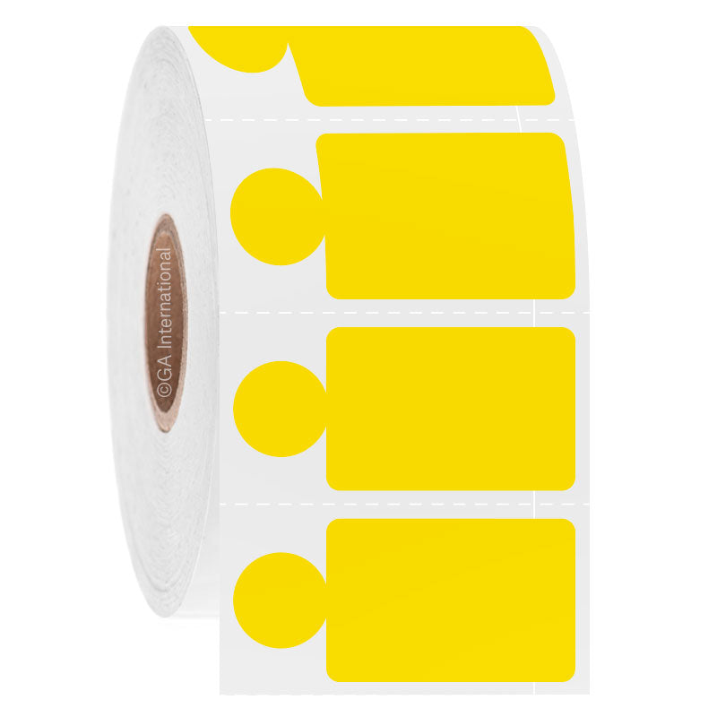 NitroTAG® SnapPEEL 超低温対応ラベル (液体窒素容器用) 28.6×19.1mm+11mm(円形) #JTTA-562SB