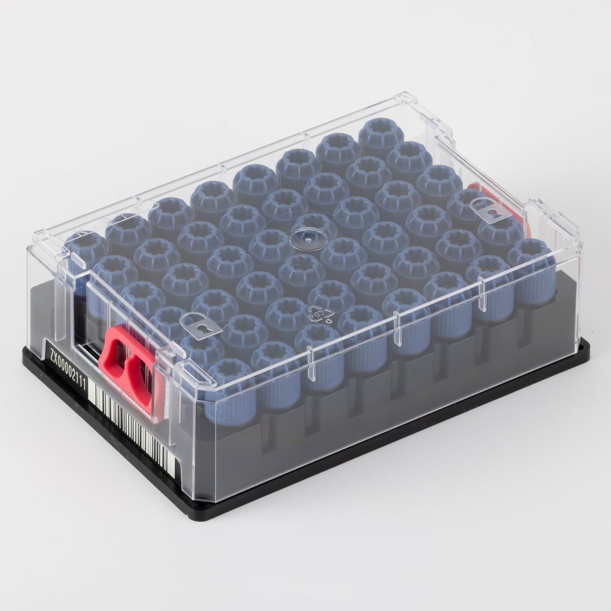 チューブ用ラック 0.3ml～10ml用(96本収納・SBS規格)