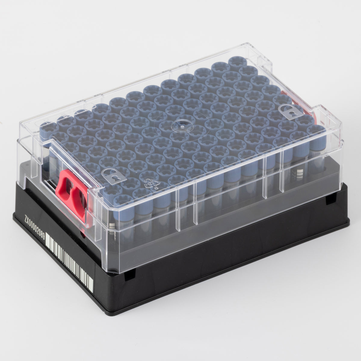 チューブ用ラック 0.3ml～10ml用(96本収納・SBS規格)