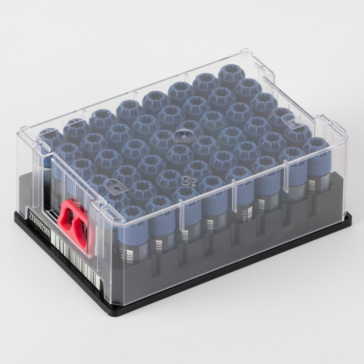チューブ用ラック 0.3ml～10ml用(96本収納・SBS規格)
