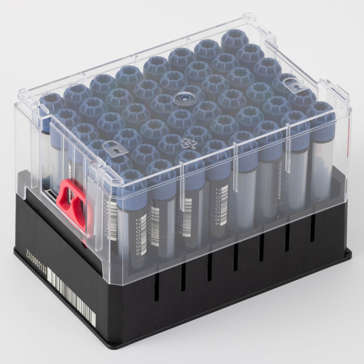 チューブ用ラック 0.3ml～10ml用(96本収納・SBS規格)