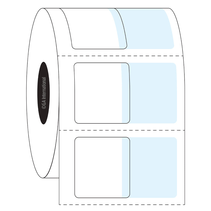 HistoLAM 顕微鏡スライド用ラベル (セルフラミネート) [特許申請中] 20.3×22.9mm