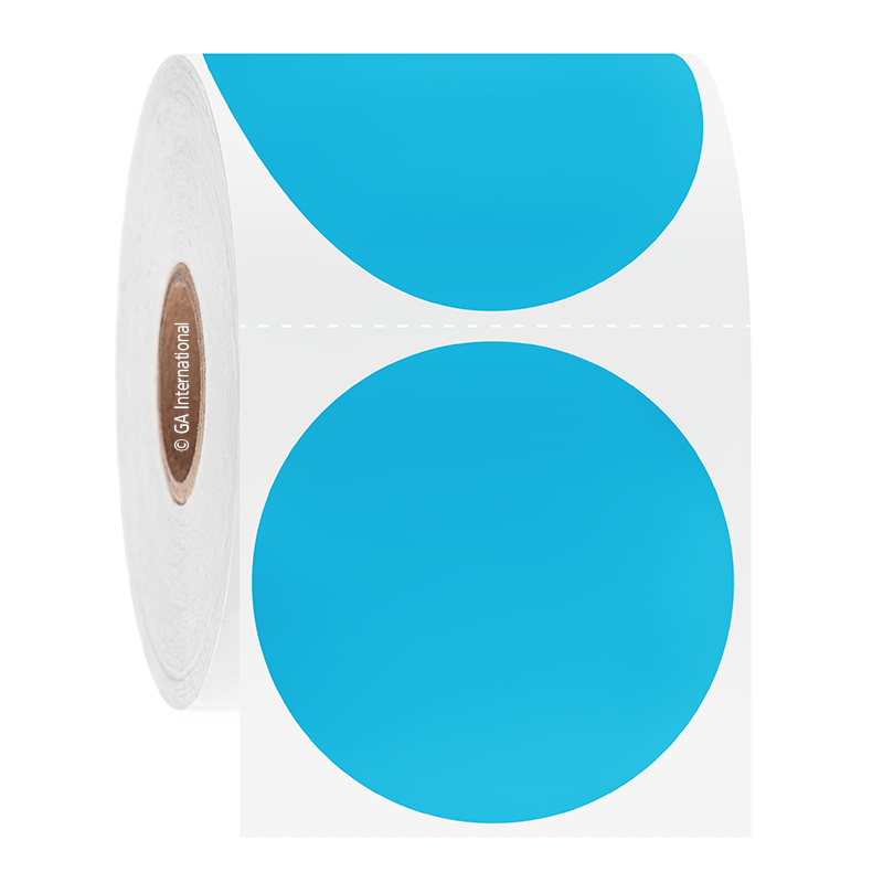 ChemicoTAG™ 溶媒耐性ラベル 50.8mm (円形) #AUA-132