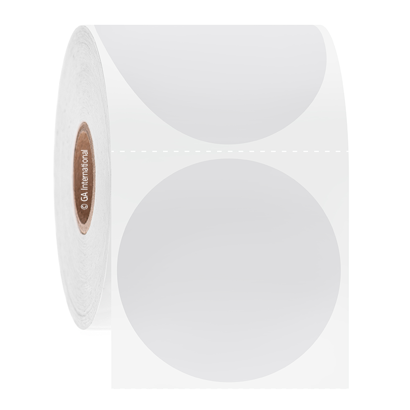 ChemicoTAG™ 溶媒耐性ラベル 50.8mm (円形) #AUBR-132