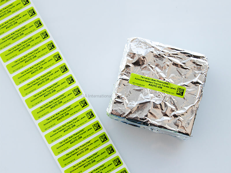Steri-ThermoTAG™ オートクレーブ耐性ラベル 50.8×10.2mm #AUTT/AUTC-258