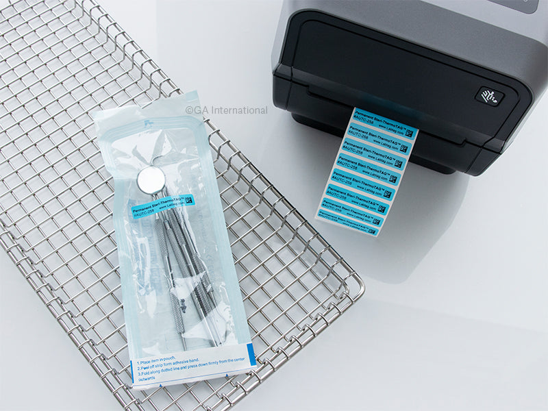 Steri-ThermoTAG™ オートクレーブ耐性ラベル 50.8×10.2mm #AUTT/AUTC-258