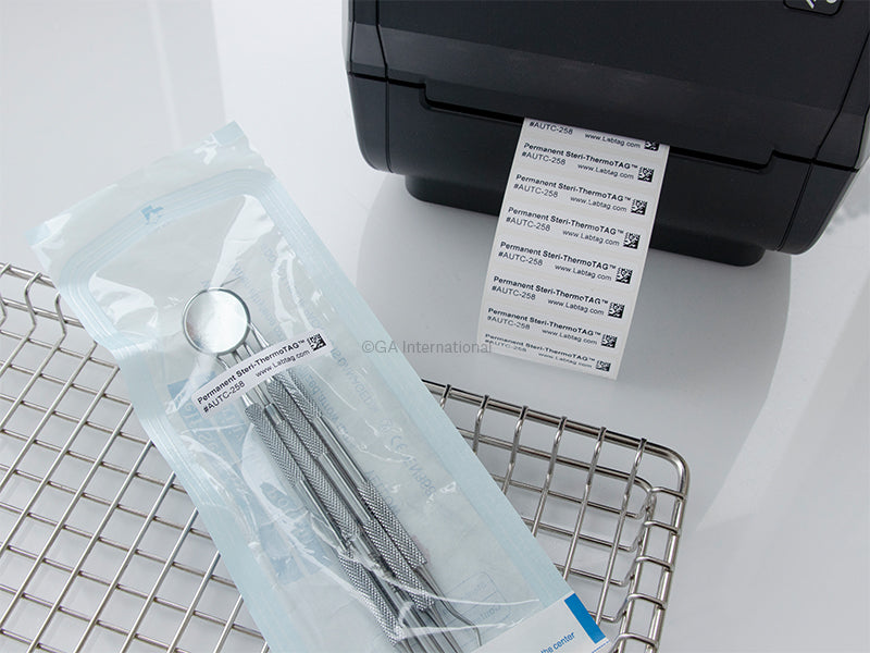 Steri-ThermoTAG™ オートクレーブ耐性ラベル 50.8×10.2mm #AUTT/AUTC-258
