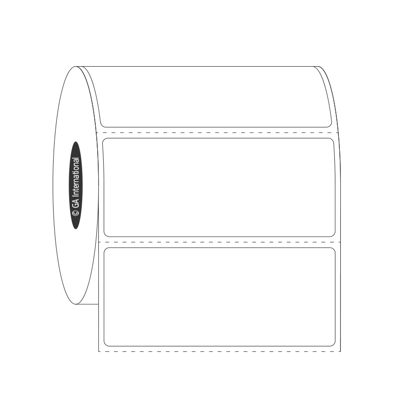 Steri-ThermoTAG™ オートクレーブ耐性ラベル 66.8×28.6mm