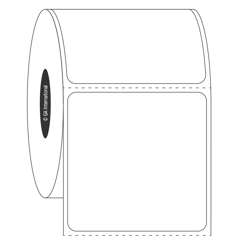 Steri-ThermoTAG™ オートクレーブ耐性ラベル 50.8×50.8mm #AUTT-27