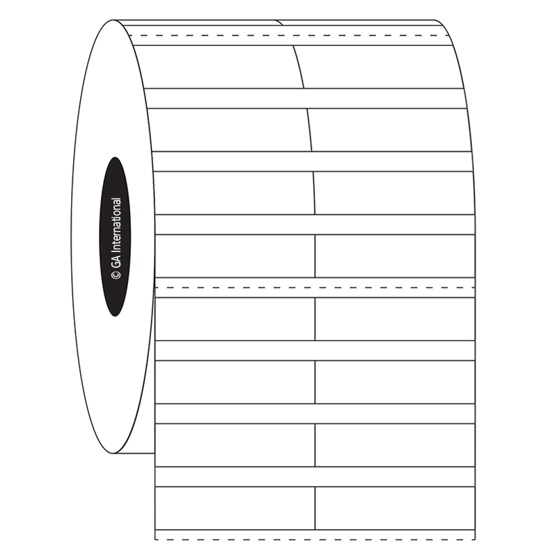 Cryo-DirectTAG™ 超低温対応ラベル 25.4×6.9mm #DFP-116