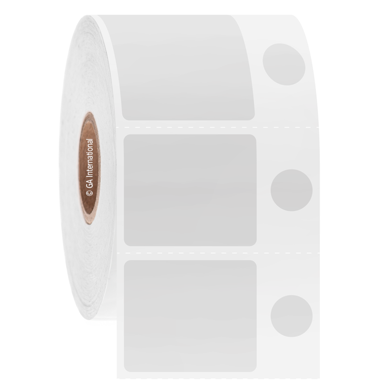 Cryo-DirectTAG™ 超低温対応ラベル 30.2×25.4mm+9.5mm (円形) #DFP/DFPC-161