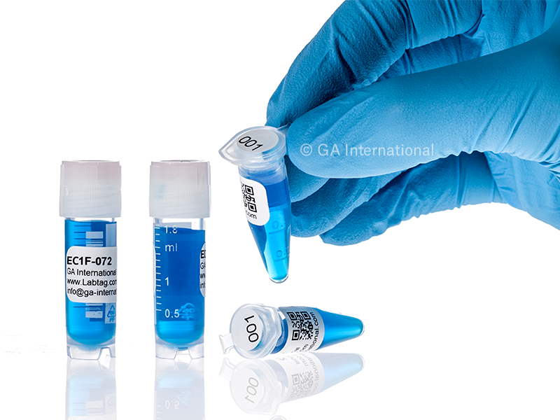 Cryo DTermo™ DYMO互換 超低温対応ラベル 12.7×26mm+9.5mm (円形) #EC1F/EG1F-072