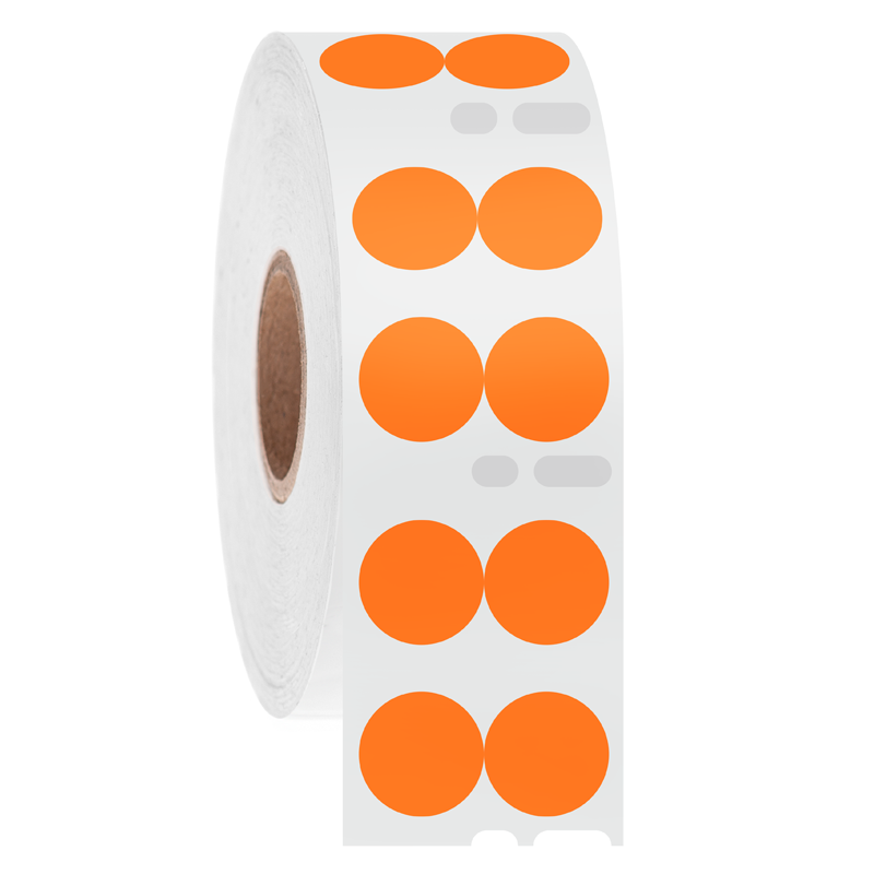 DTermo™ – DYMO互換ペーパーラベル 13mm (円形) [2列] #ECY-050