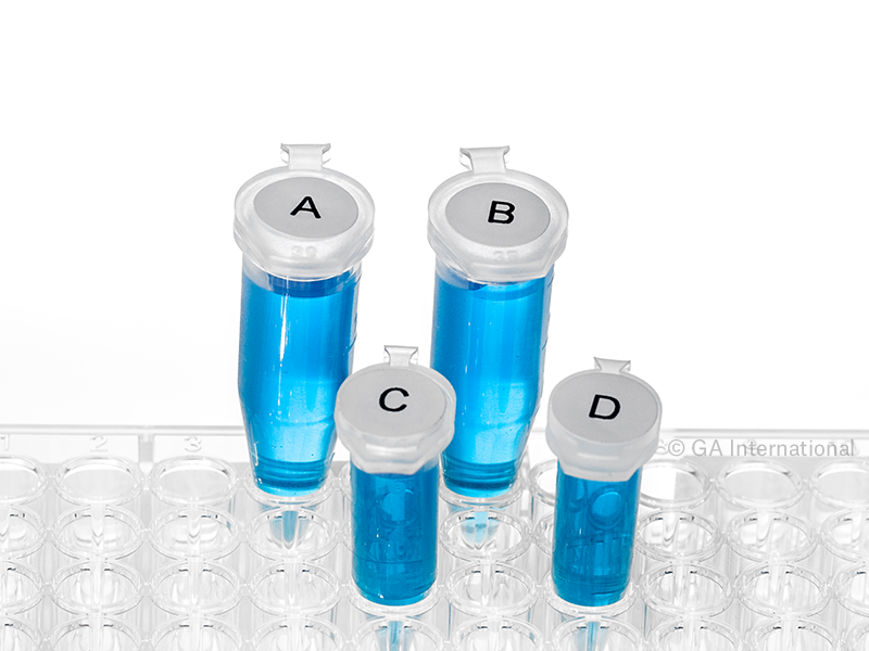 Cryo DTermo™ DYMO互換 超低温対応ラベル 9mm (円形) [2列] #ED1F/EF1F-030