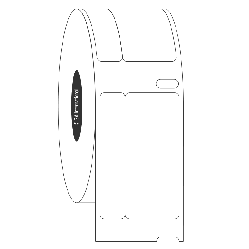 Cryo DTermo™ DYMO互換 超低温対応ラベル 20.1×45mm #ED1F-071