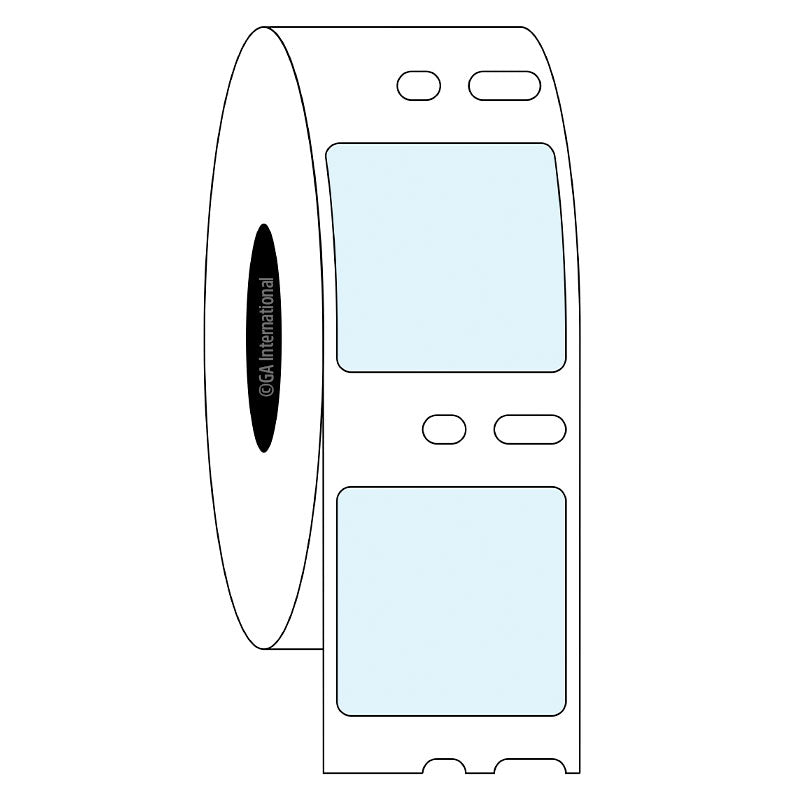 Cryo DTermo™ DYMO互換 超低温対応 透明ラベル 25.4×25.4mm #EDFT-070
